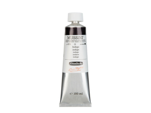 Mussini resin-oil paints - Schmincke - 478, Indigo, 150 ml