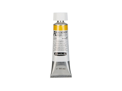 Farba akrylowa Akademie - Schmincke - 225, Chrome Yellow Hue, 60 ml