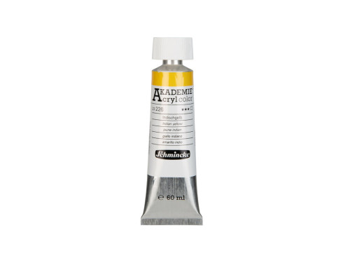 Farba akrylowa Akademie - Schmincke - 226, Indian Yellow, 60 ml