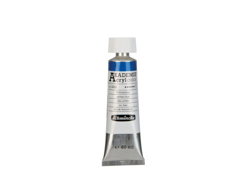 Farba akrylowa Akademie - Schmincke - 448, Phthalo Blue, 60 ml