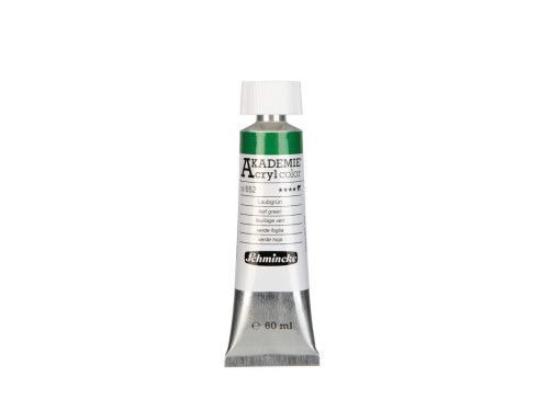 Akademie acrylic paints - Schmincke - 552, Leaf Green, 60 ml