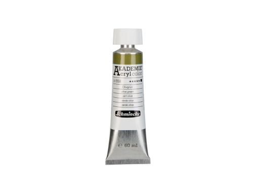 Farba akrylowa Akademie - Schmincke - 558, Olive Green, 60 ml