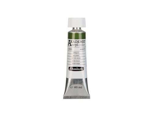 Akademie acrylic paints - Schmincke - 560, Sap Green, 60 ml