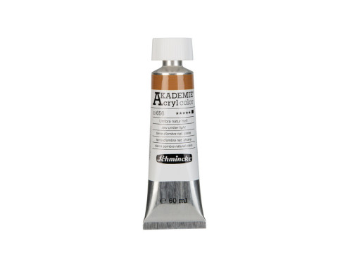 Farba akrylowa Akademie - Schmincke - 656, Raw Umber Light, 60 ml