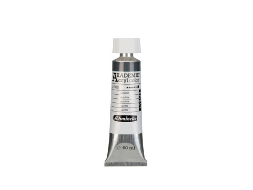 Farba akrylowa Akademie - Schmincke - 806, Graphite, 60 ml
