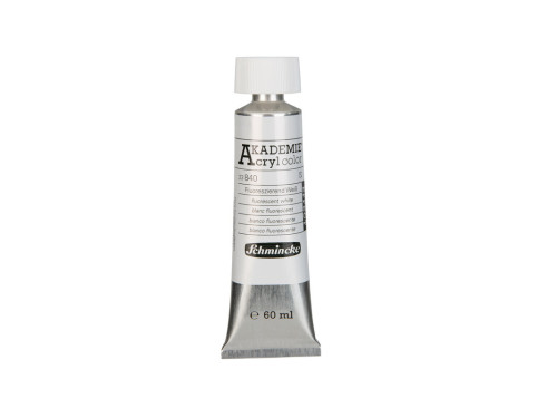 Farba akrylowa Akademie - Schmincke - 840, Fluorescent White, 60 ml