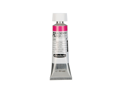Farba akrylowa Akademie - Schmincke - 855, Neon Pink, 60 ml