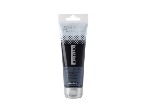 Akademie acrylic paints - Schmincke - 771, Lamp Black, 120 ml