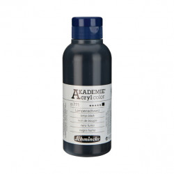 Farba akrylowa Akademie - Schmincke - 771, Lamp Black, 250 ml