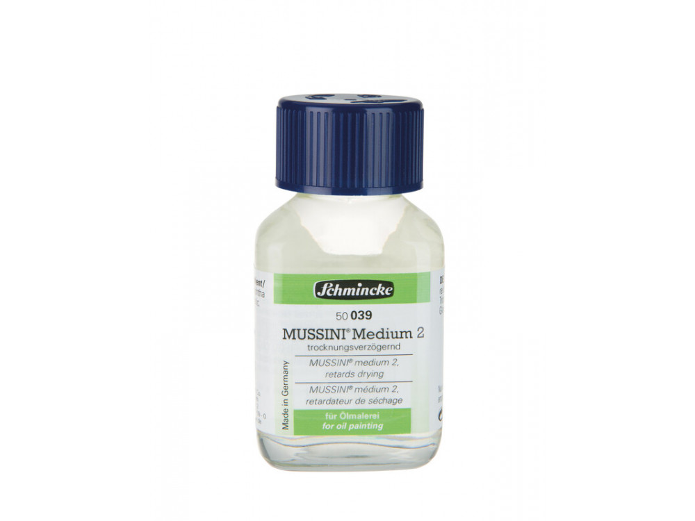 Retards drying medium for Mussini resin-oil paints - Schmincke - 60 ml