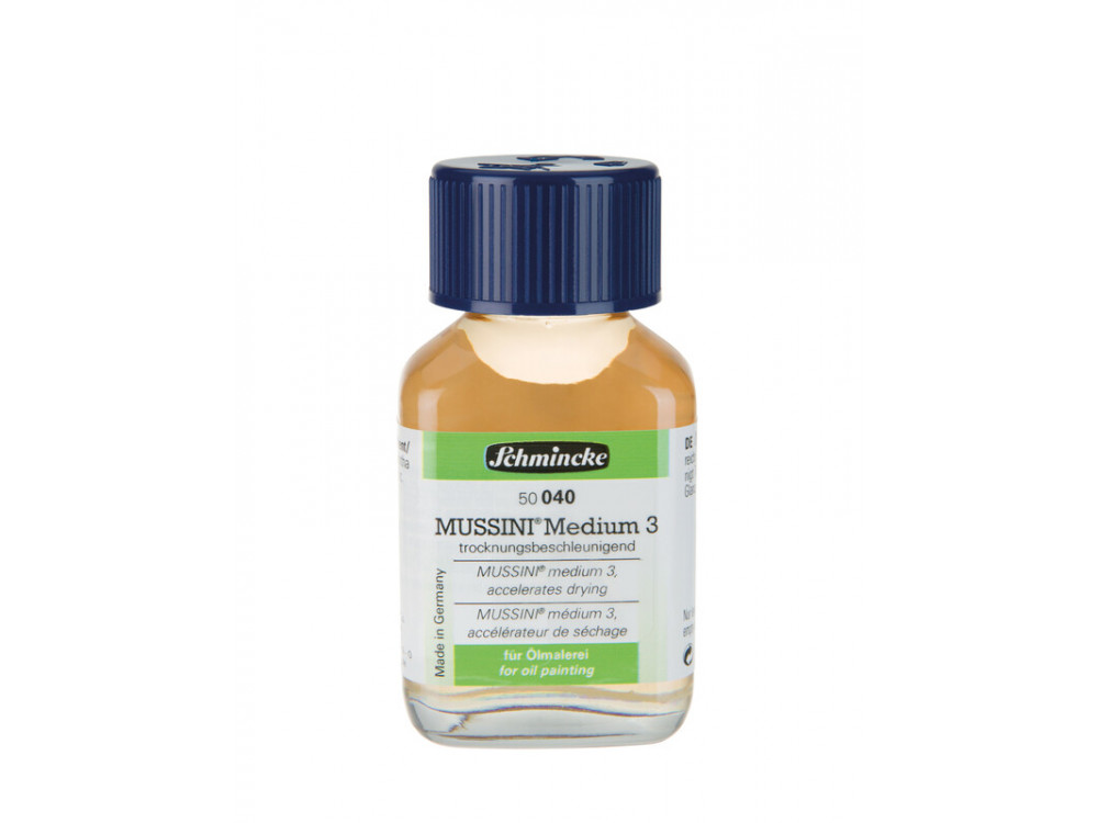 Accelerates drying medium for Mussini resin-oil paints - Schmincke - 60 ml