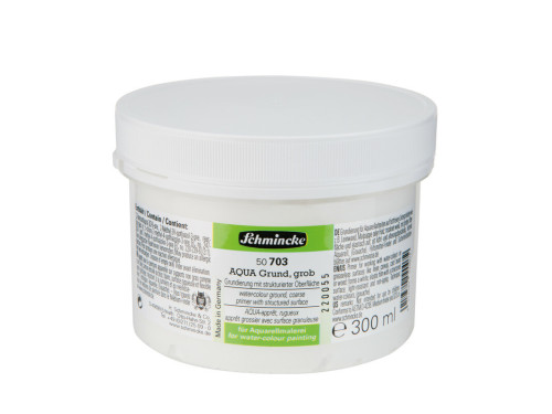 Podkład, grunt do akwareli Aqua-Grund - Schmincke - gruboziarnisty, szorstki, 300 ml