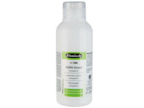 Podkład, grunt do akwareli Aqua-Grund - Schmincke - transparentny, 250 ml