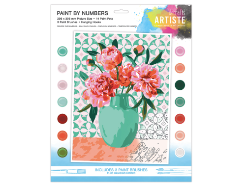 Zestaw do malowania po numerach Artiste - doCrafts - Beautiful Bouquet