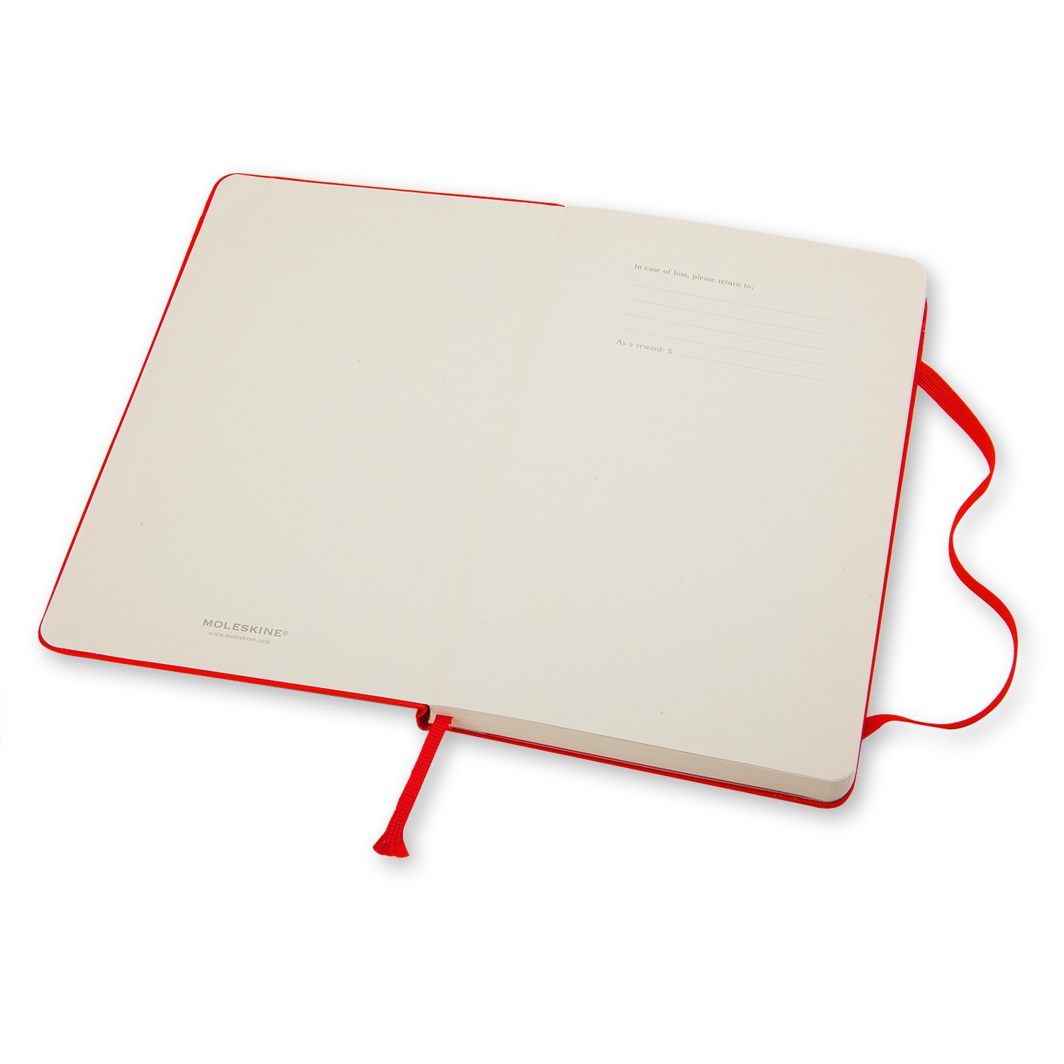 Moleskine pocket ruled notebook deals red