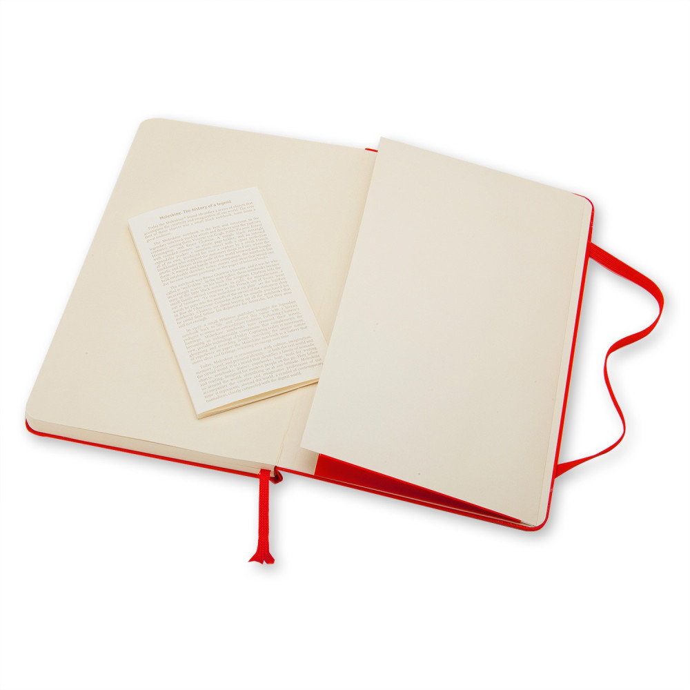 Ruled Red Notebook - Hard - Pocket - Moleskine
