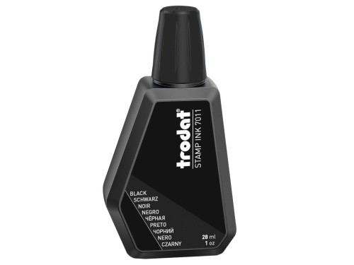 Ink for stamps - Trodat - black, 28 ml