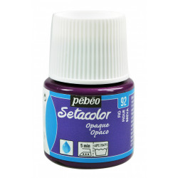 Setacolor Opaque paint for fabrics - Pébéo - Fig, 45 ml