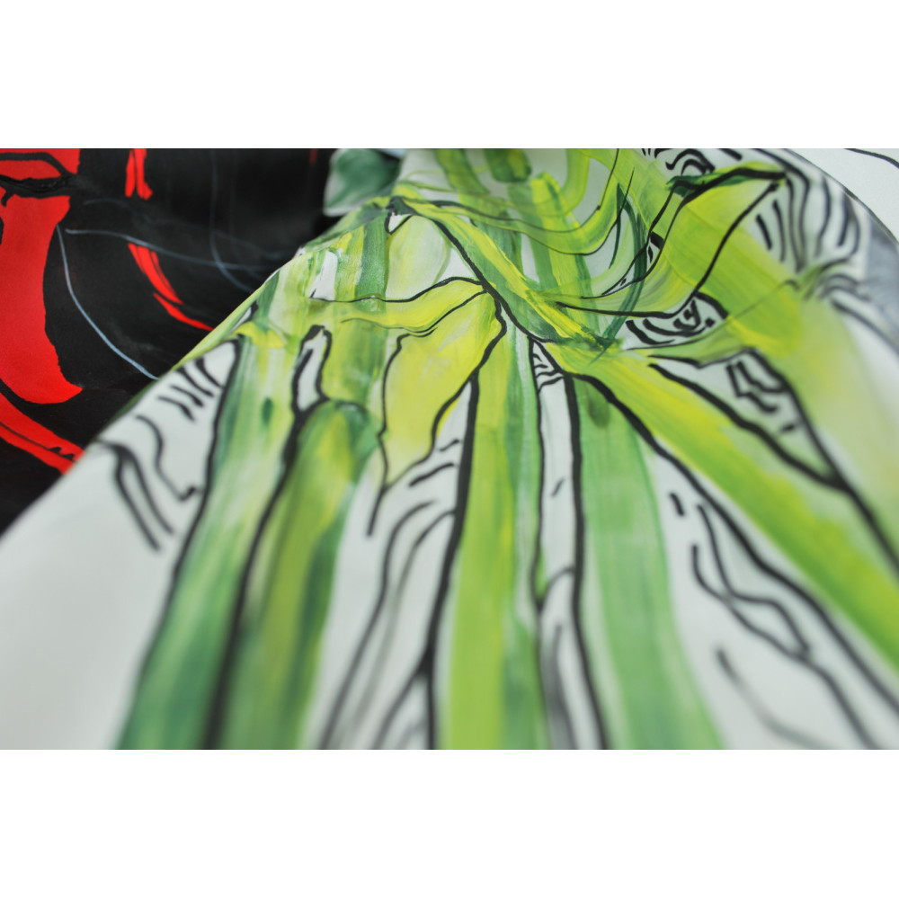 Farba do tkanin Setacolor Light Fabrics - Pébéo - Moss Green, 45 ml