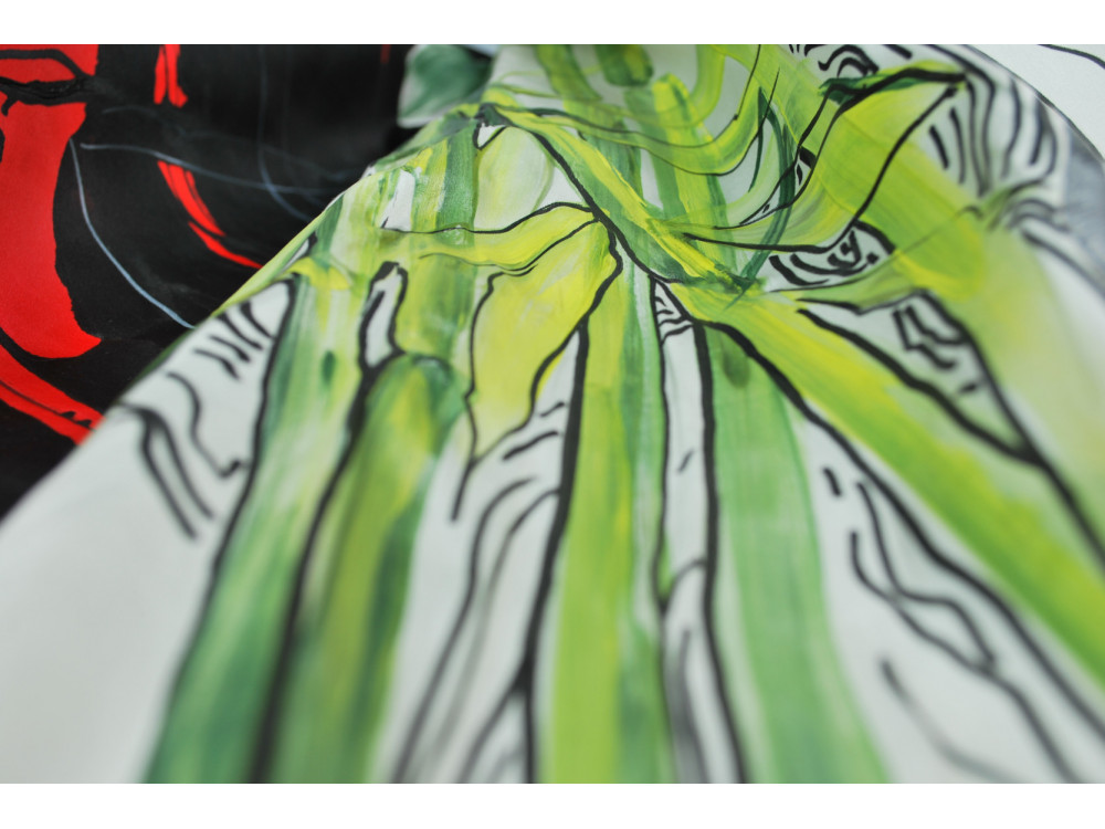 Farba do tkanin Setacolor Light Fabrics - Pébéo - Moss Green, 45 ml