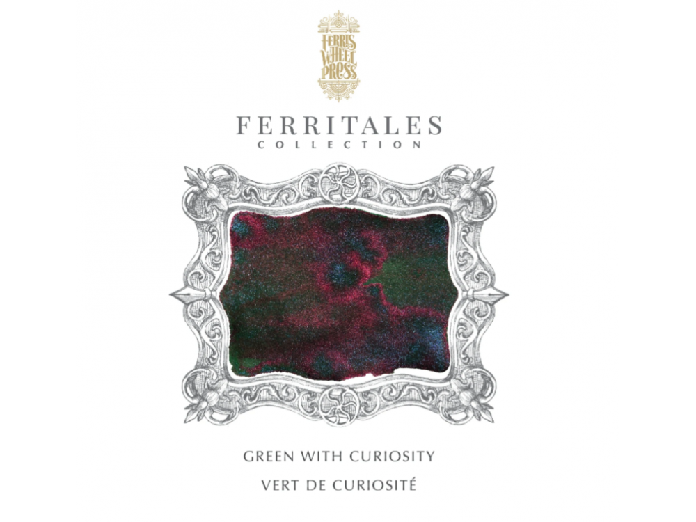 Atrament FerriTales - Ferris Wheel Press - Green with Curiosity, 20 ml