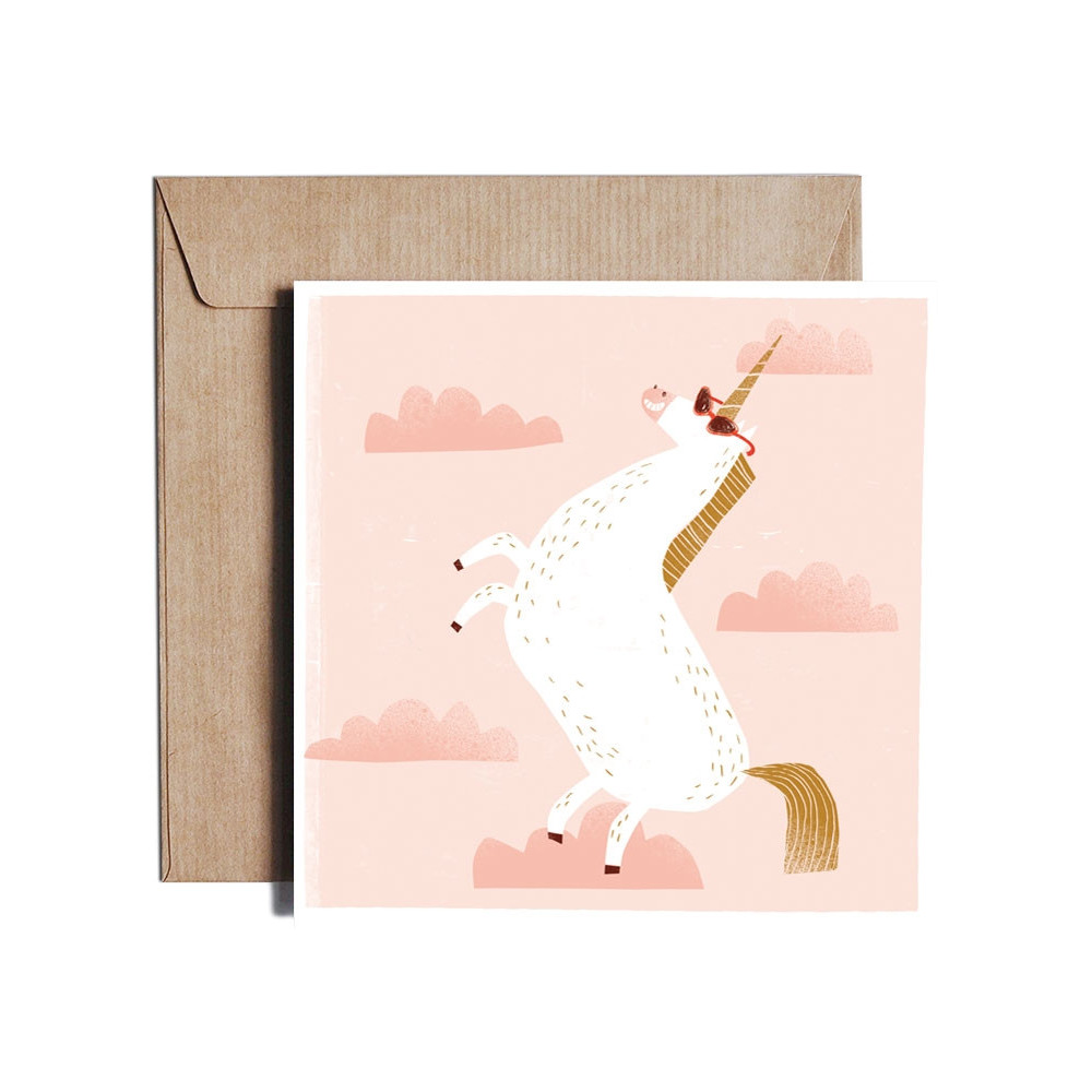 Greeting card - Pieskot - Just Fabolous, 14,5 x 14,5 cm