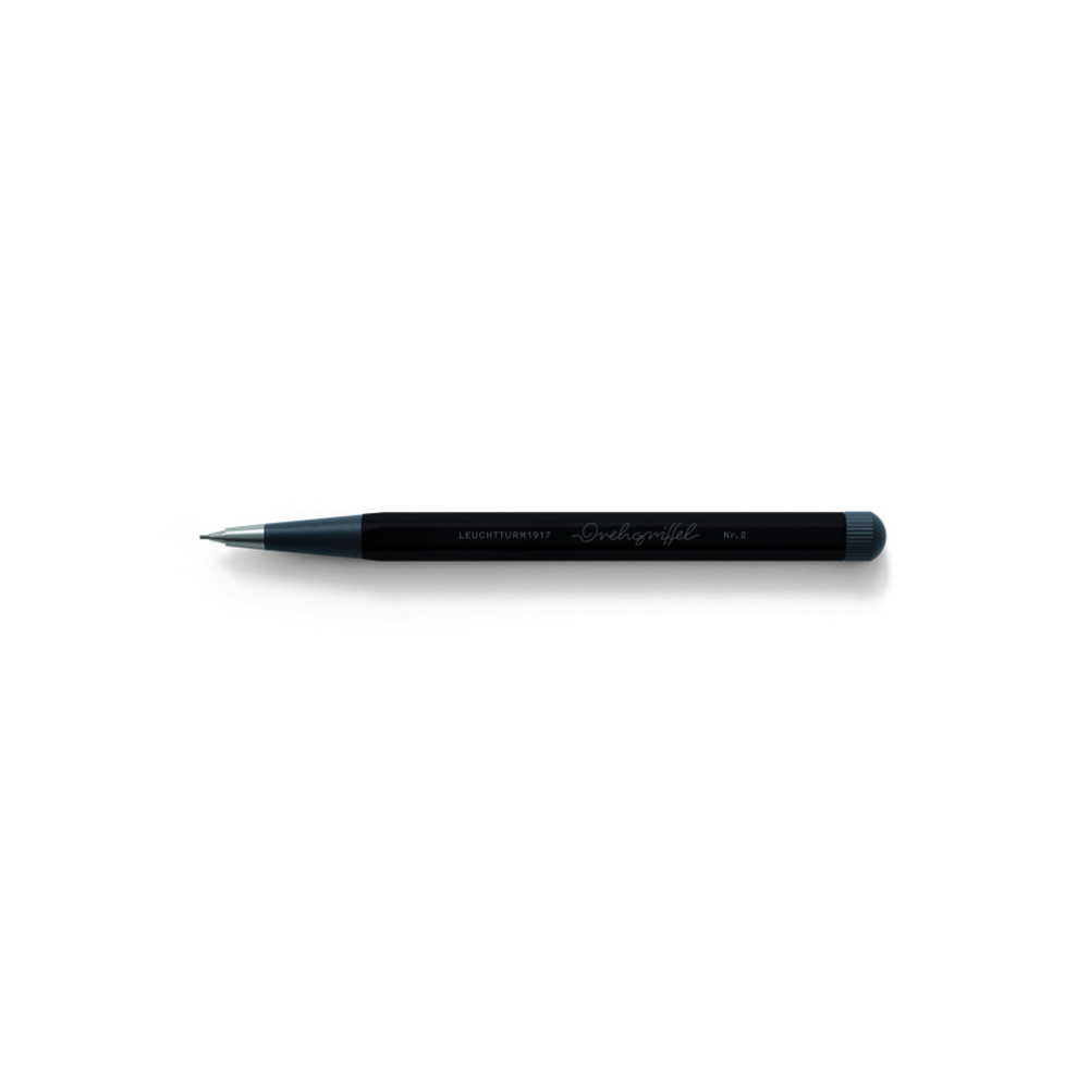 Drehgriffel Nr.2 pencil - Leuchtturm1917 - Black, 0,7 mm, HB