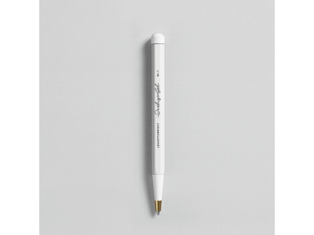 Długopis żelowy Drehgriffel Nr. 1 - Leuchtturm1917 - White