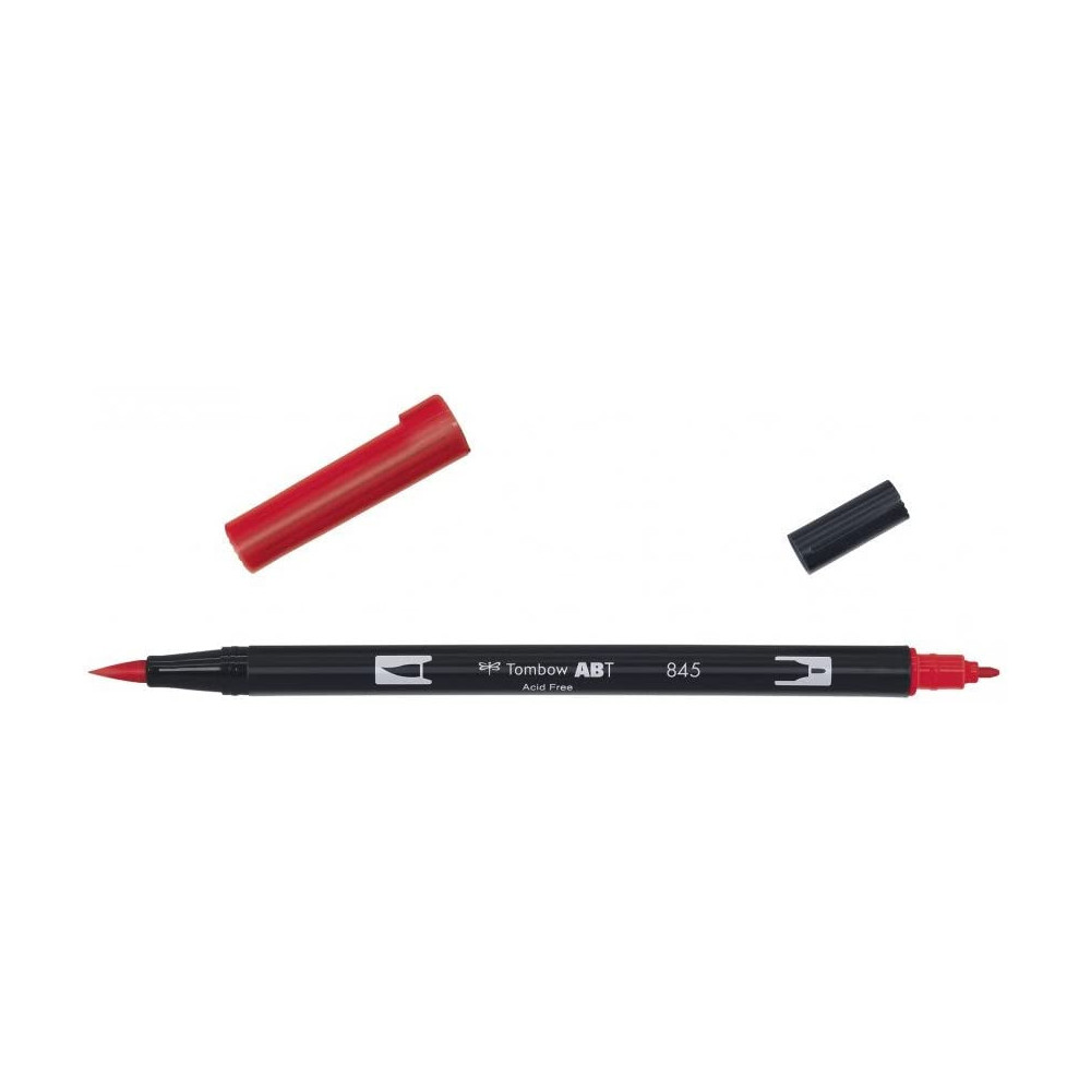 Set of Dual Brush Pens Gray Colors - Tombow - 6 pcs.
