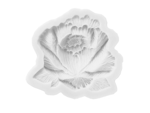 Forma silikonowa do odlewów - Pentart - Róża, wzór 4
