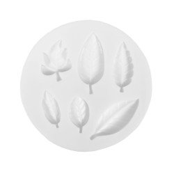 Silicone mold - Pentart - 6 leafes