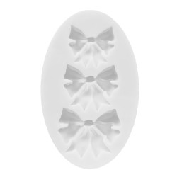 Forma silikonowa do odlewów - Pentart - 3 kokardki
