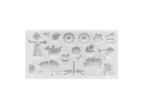 Silicone mold - Pentart - Spring in garden