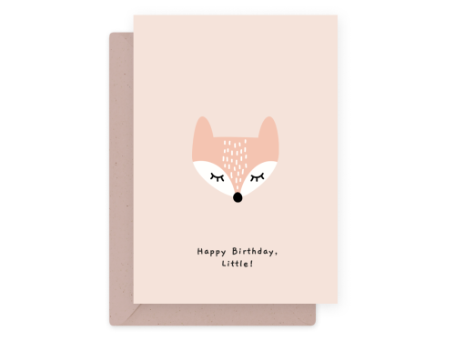 Kartka okolicznościowa - Eökke - Happy Birthday, Little!, 12 x 17 cm