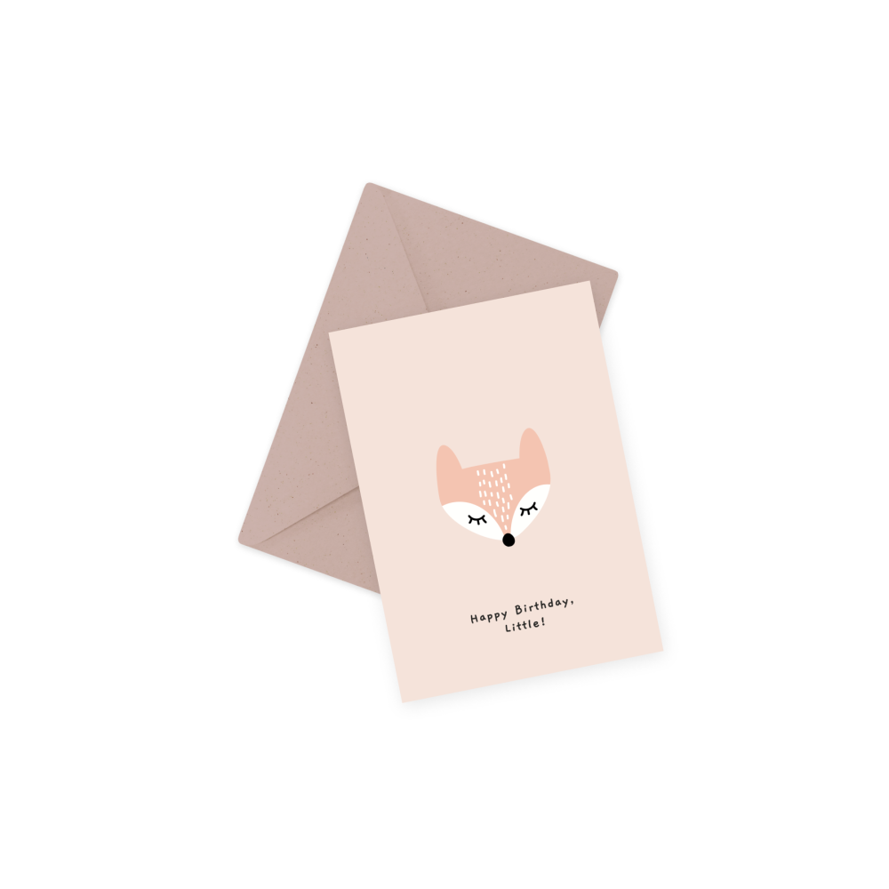 Greeting card - Eökke - Happy Birthday, Little!, 12 x 17 cm
