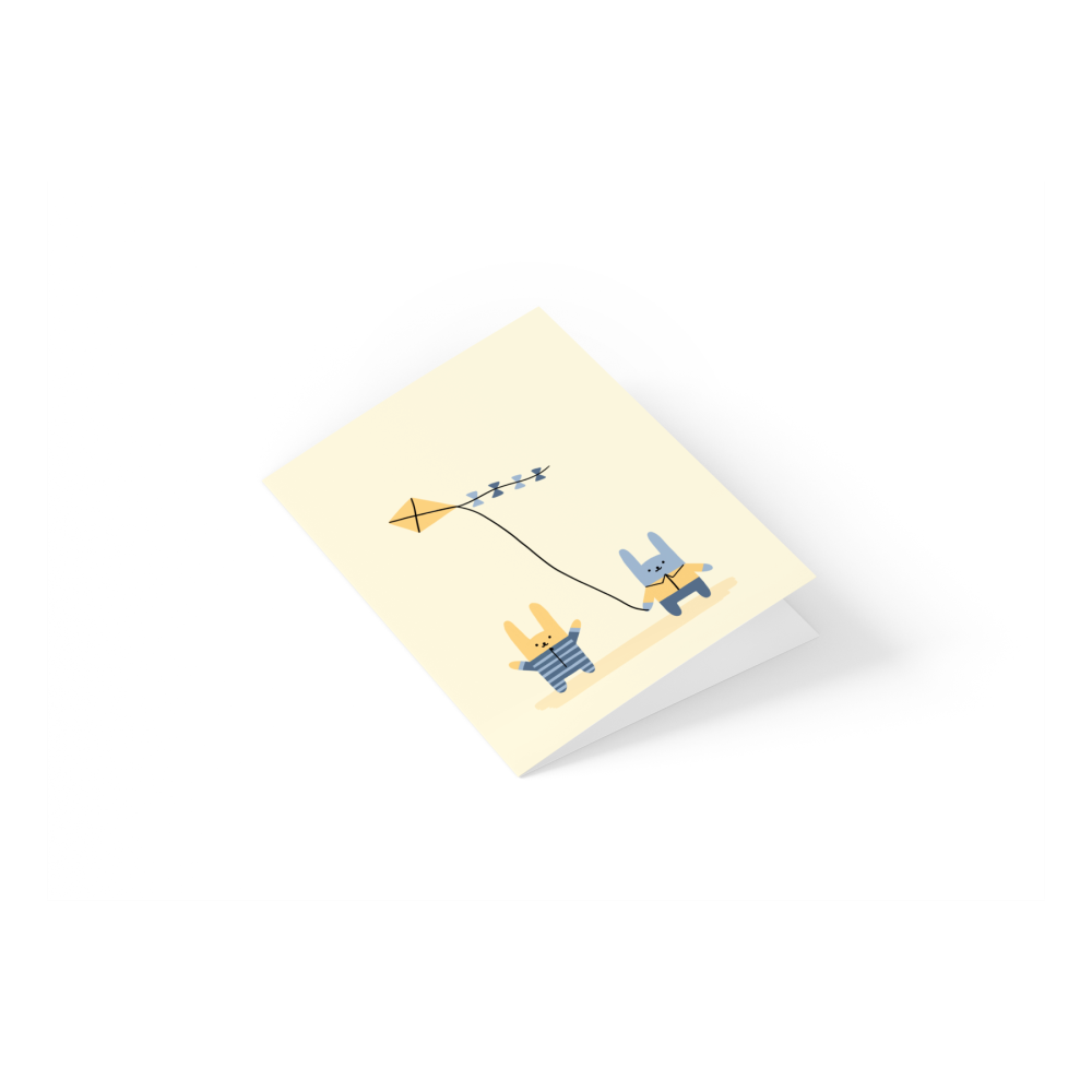 Greeting card - Eökke - Kite, 12 x 17 cm