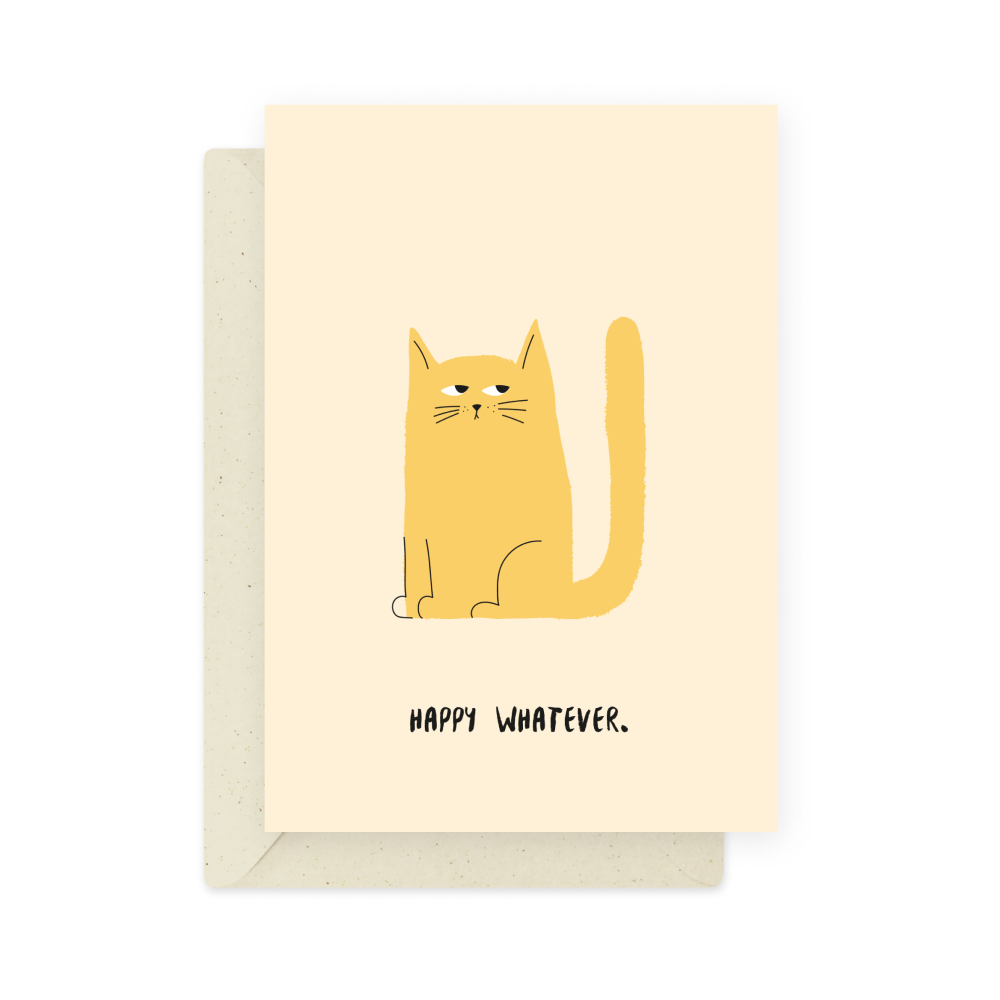 Kartka okolicznościowa - Eökke - Happy Whatever