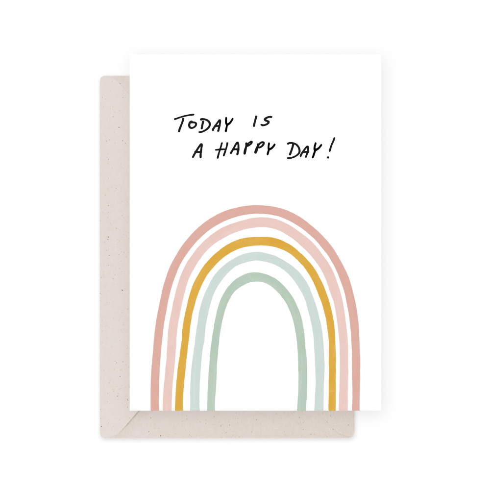 Greeting card - Eökke - Today is a happy day!, 12 x 17 cm