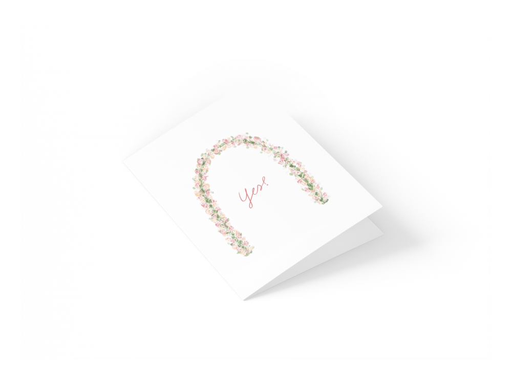 Greeting card - Eökke - Yes, 12 x 17 cm