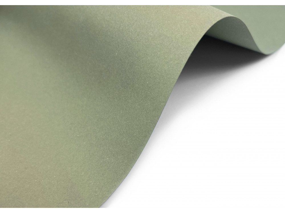 Materica Paper 250g - Verdigris, olive green, A4, 20 sheets