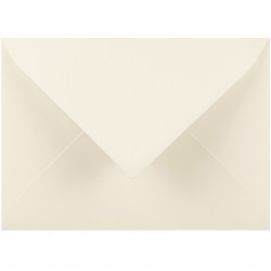Curious Skin envelope 135g - B6, Ivory