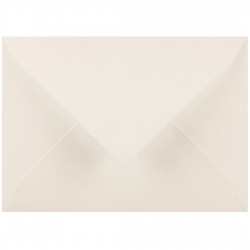 Keaykolour envelope 120g - B6, Particles Snow, light cream