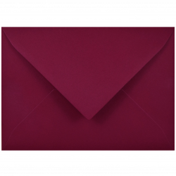 Keaykolour envelope 120g - B6, Carmine, burgundy