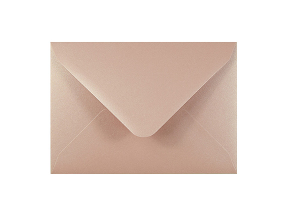 Curious Metallics envelope 120g - B6, Rose Gold