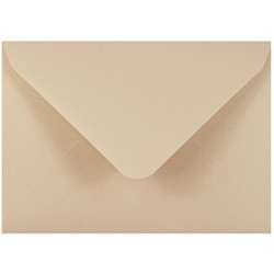 Curious Metallics envelope 120g - B6, Nude