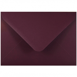 Keaykolour envelope 120g - B6, Port Wine, maroon/burgundy