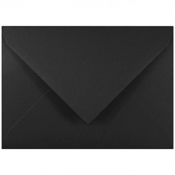 Keaykolour envelope 120g - B6, Deep Black, dark black