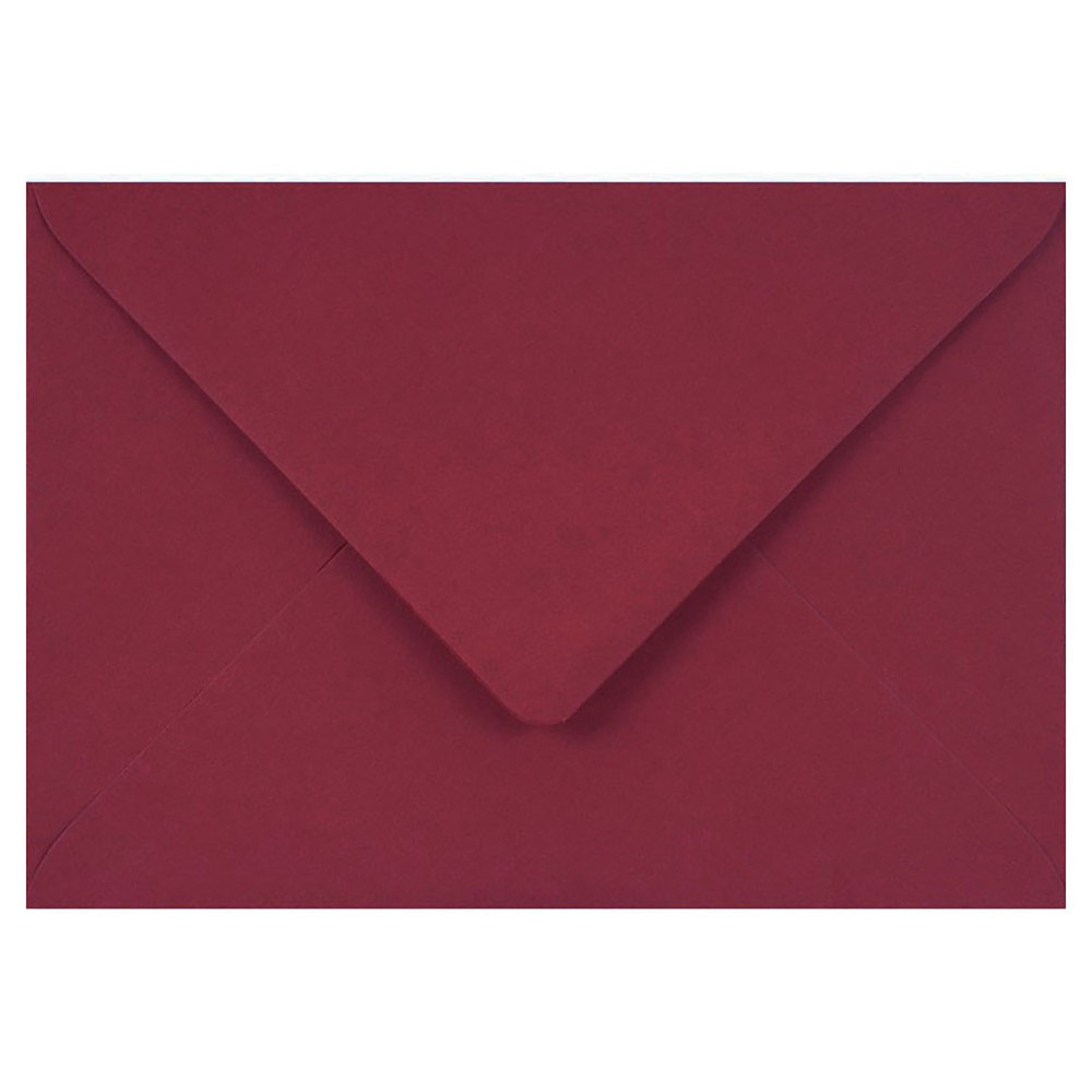 Sirio Color Envelope 115g - B6, Cherry, bordeaux