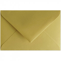 Sirio Pearl Envelope 110g - B6, Aurum, gold