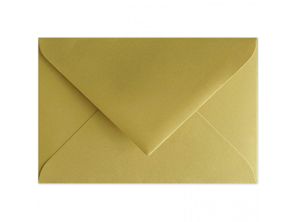 Sirio Pearl Envelope 110g - B6, Aurum, gold